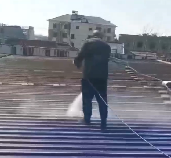 严重腐蚀喷固锈剂视频
